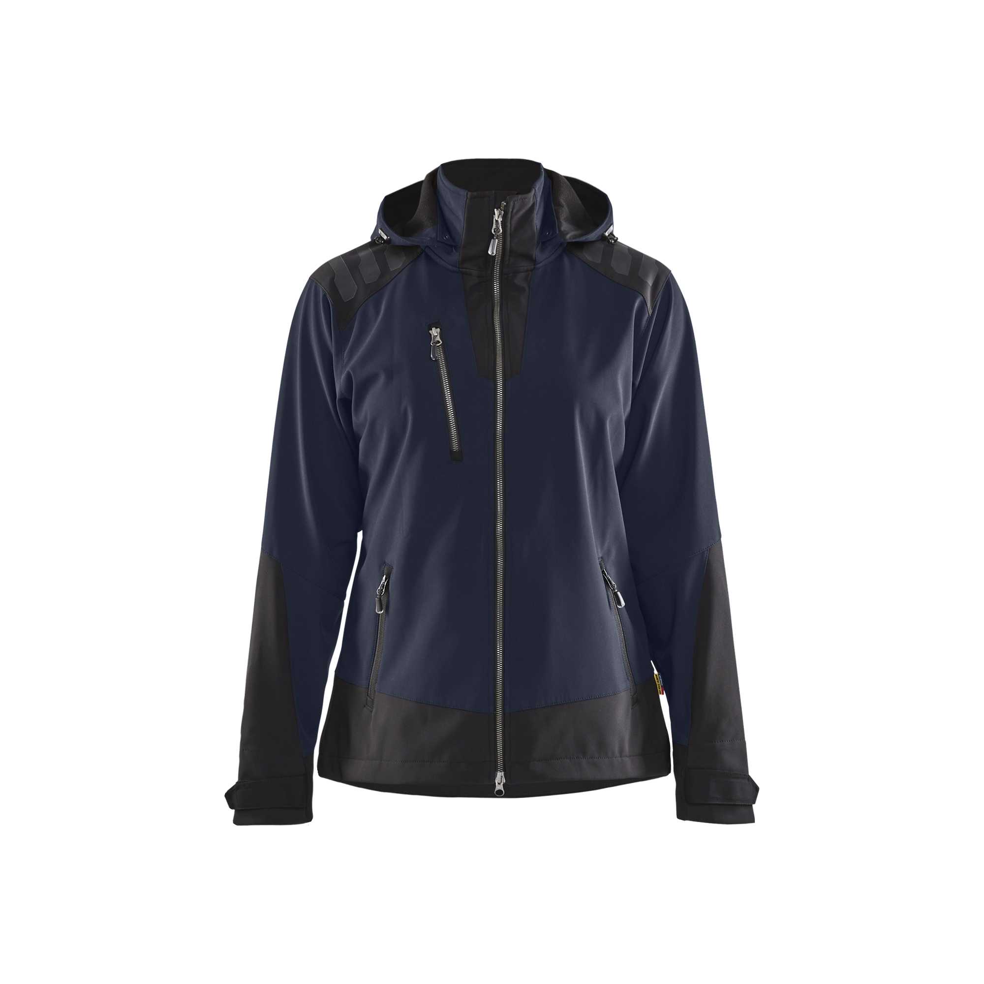 BLAKLADER 47192513 Women's Softshell jacket Hi Vis Reflective Softshell Work Jacket WOMEN - Waterproof